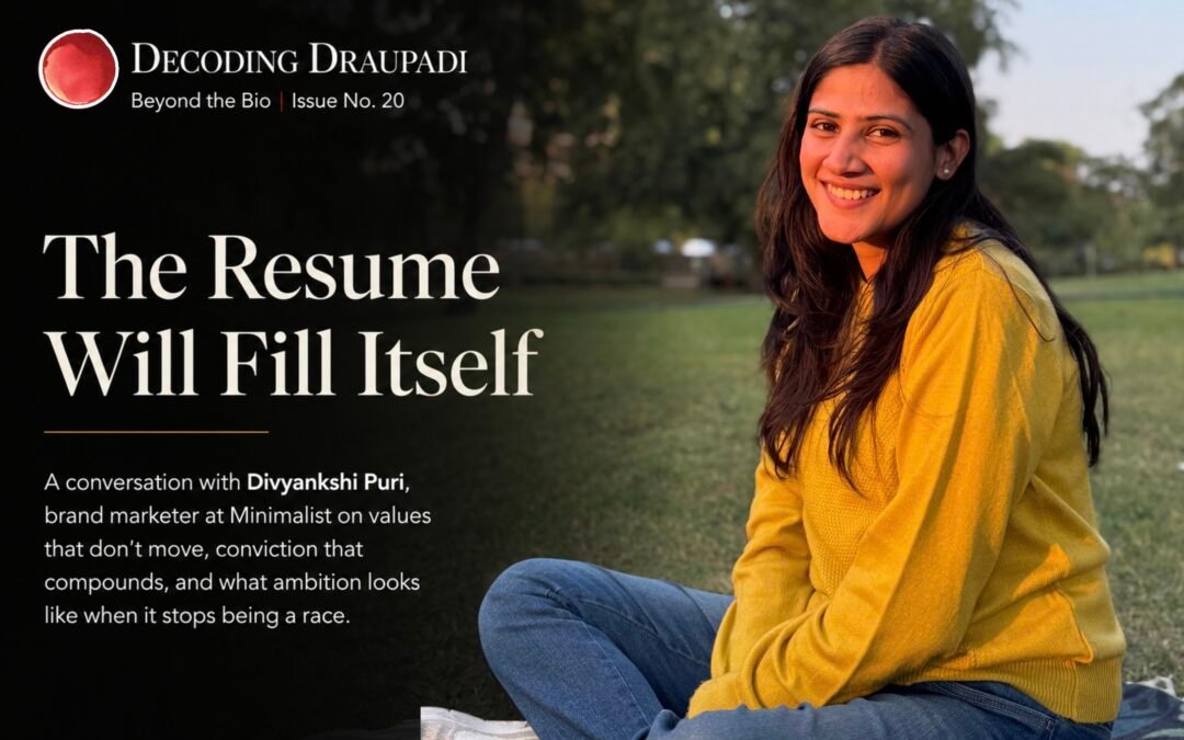 The Resume Will Fill Itself | Decoding Draupadi 