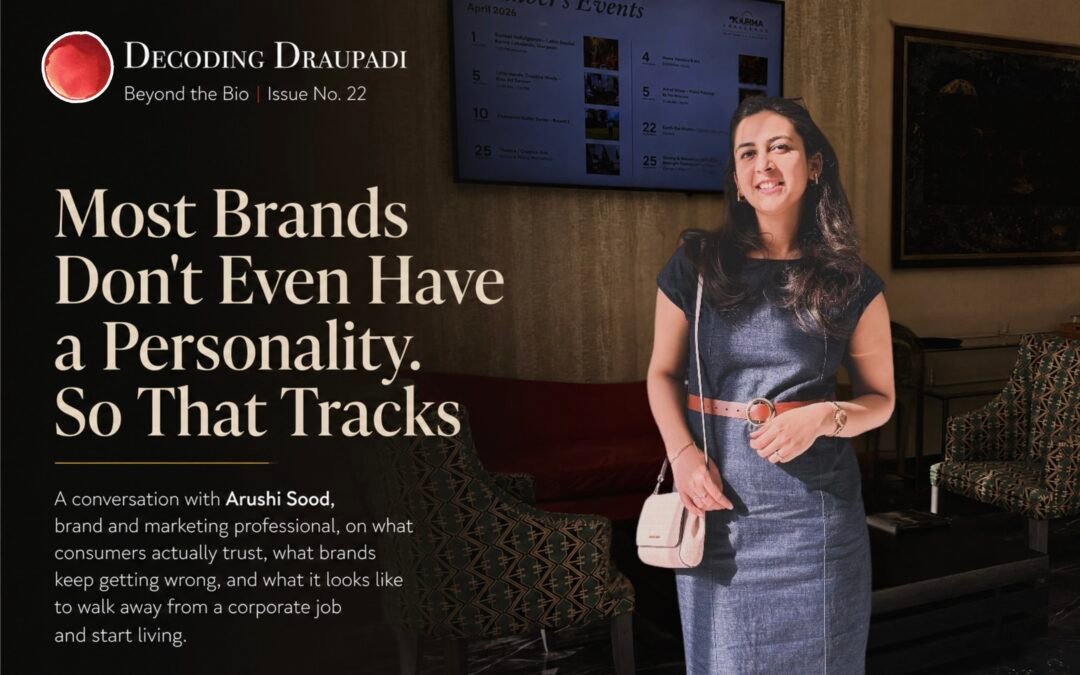 Most Brands Don’t Even Have a Personality. So That Tracks | Decoding Draupadi 