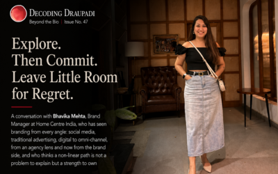 Explore. Then Commit. Leave Little Room for Regret I Decoding Draupadi
