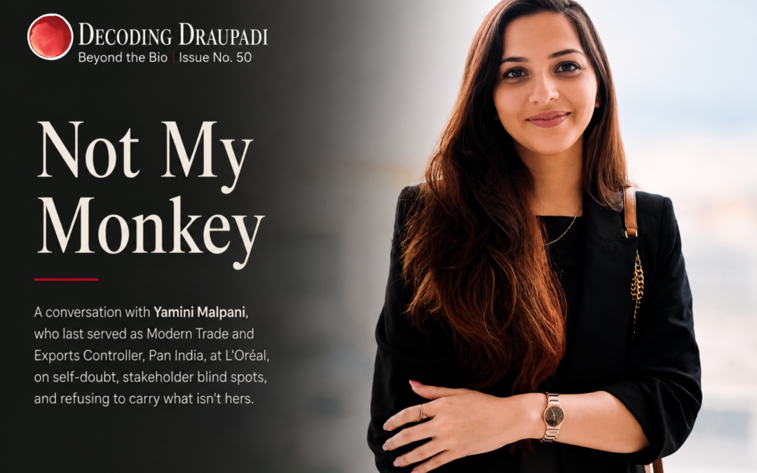 Not My Monkey I Decoding Draupadi